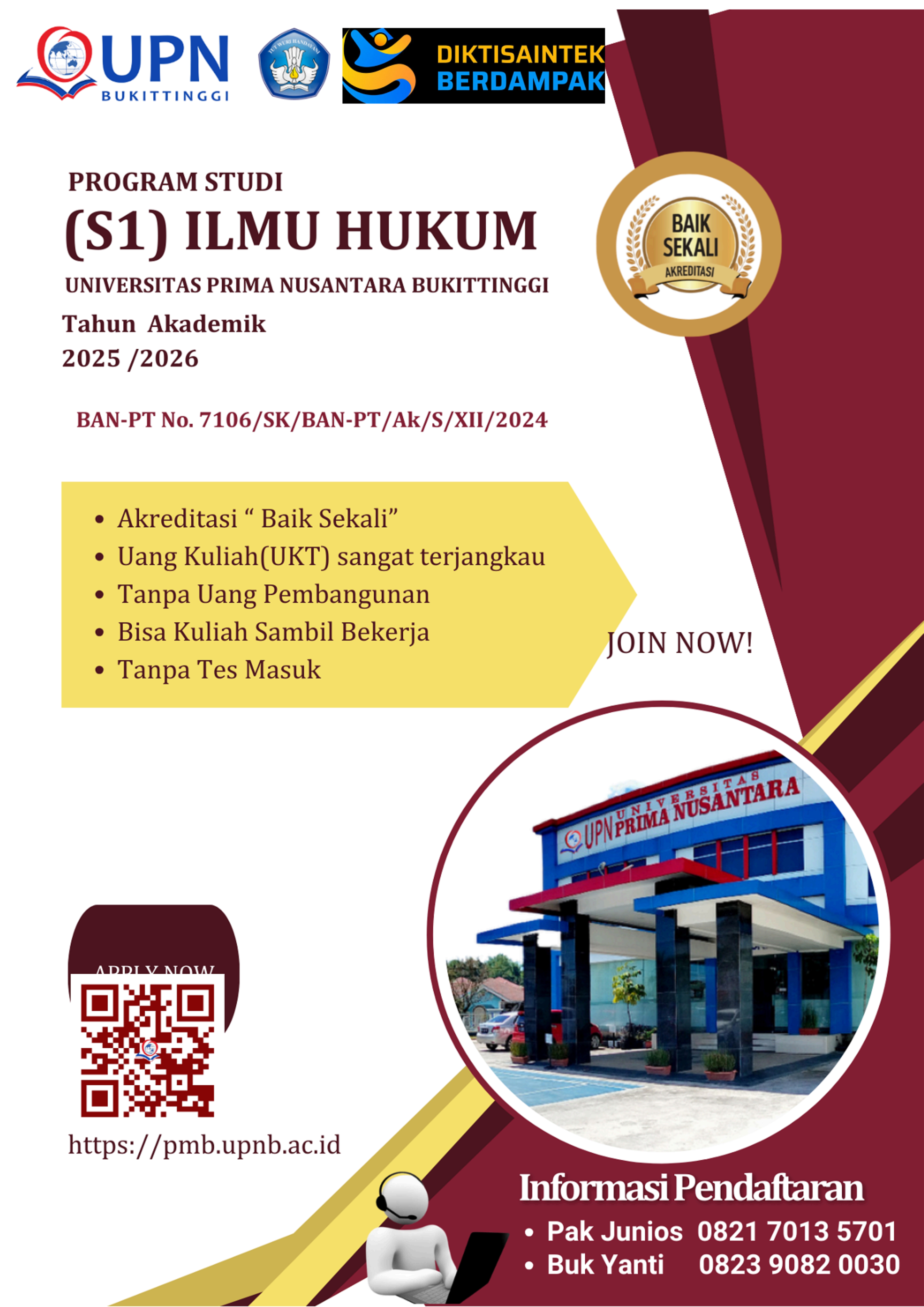 BROSUR S1 HUKUM - UPN BUKITTINGGI 2026